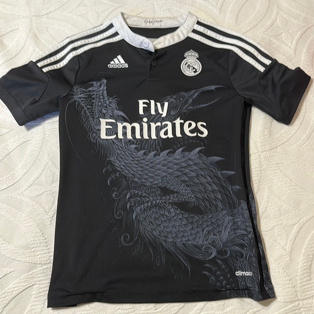 Black Real Madrid James Rodriguez jersey